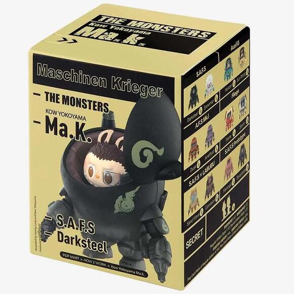 POP MART Other - Pop Mart Labubu x Ma.K. The Monsters “Darksteel”‎ Blind Box Figure (NWT)